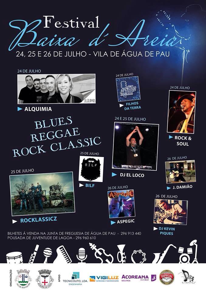 Cartaz Festival Baixa d` Areia